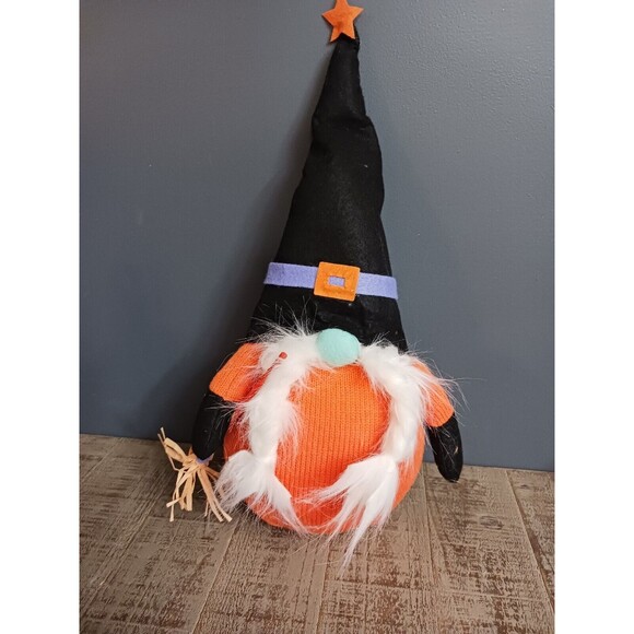 NWT Hope & Wonder 15" Gnome Witch With W/Braids Halloween - Picture 1 of 4